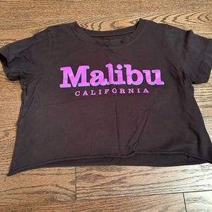 PRINCE PETER Malibu Girls Crop Tee, Size Small